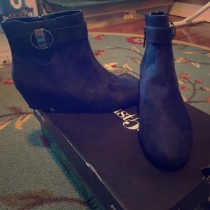 Black booties